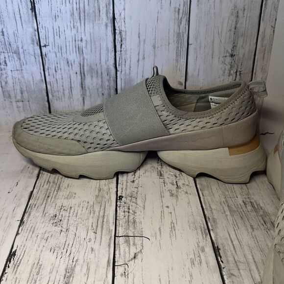 Sorel Women’s Kinetic Impact Strap Sneakers Dove Moonstone Shoes - Size 10 - Picture 4 of 12